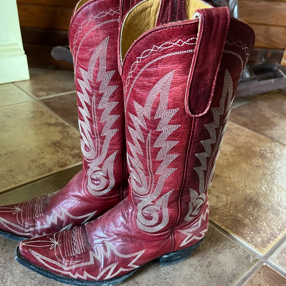 Old Gringo woman’s boots